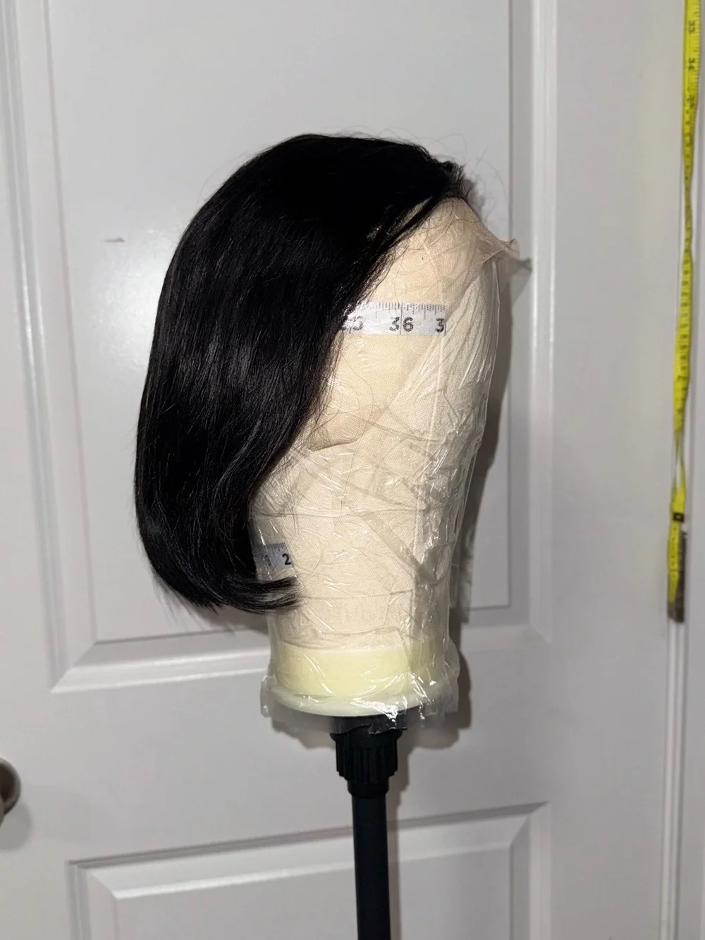 Black Short Bob Lace Front Wig - Women Hair